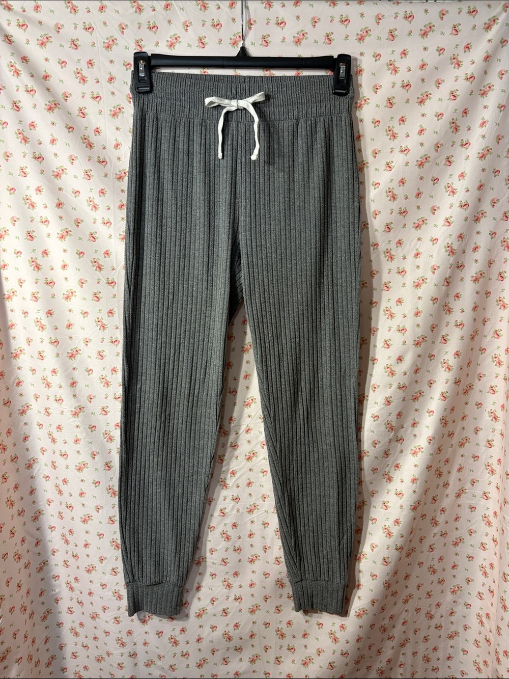 Garage Ribbed Joggers size XS juniors - Heather Gray